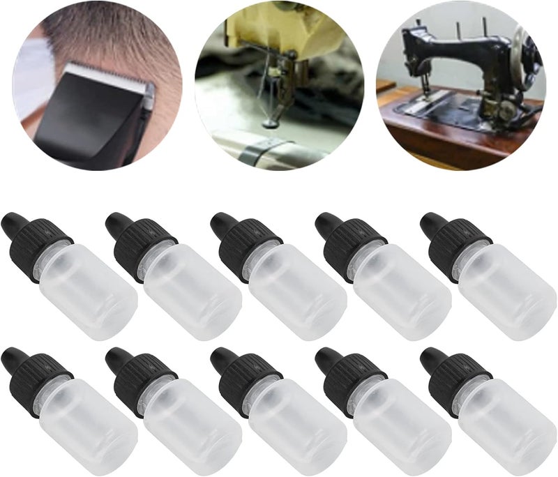 woobles Shaver Lubricant, 10pcs Shaver Maintenance Lubricant Reduce Friction Prevent Rust Trimmer Blades Sewing Machine Repair Oil - Image 5